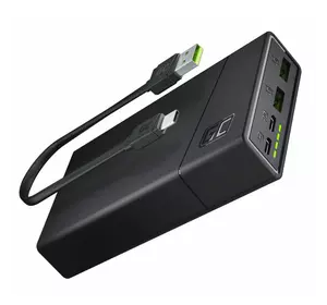 Power Bank Green Cell с быстрой зарядкой PowerPlay20 20000 мАч 18 Вт